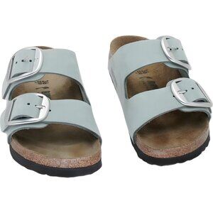 Birkenstock Arizona Pure Sage Soft Footbed Double Buckle Sandals Women's US 5